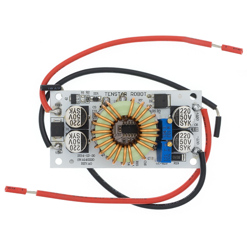 Elevador Dc-dc, 10a, 250w Step Up Dc-dc 8.5v-48v A 10-50v